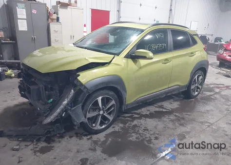 2019 Hyundai Kona Ultimate из США, поврежденный, VIN KM8K5CA5XKU265442